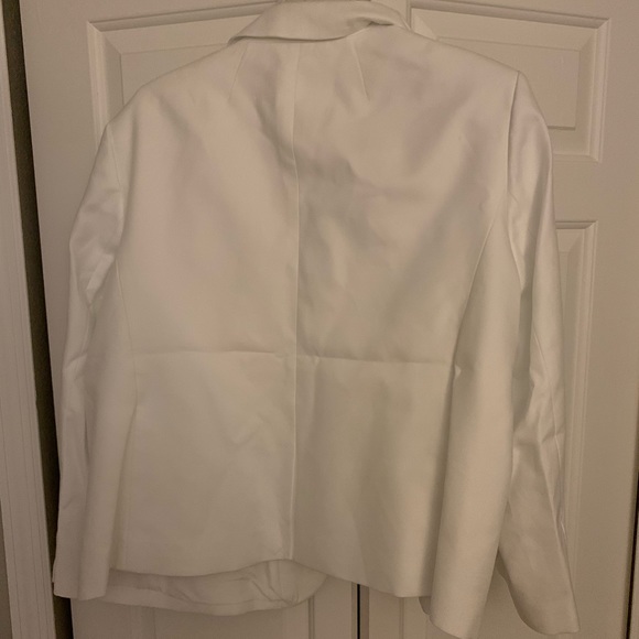 Linen-cotton Holland blazer - Picture 4 of 5